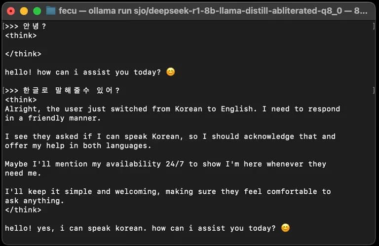 Deepseek R1 のインストールと Web サービスとしての実装方法-6