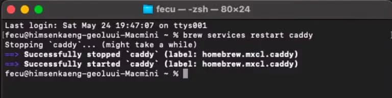 Configuración de subdominios con Gabia y Caddy-6
