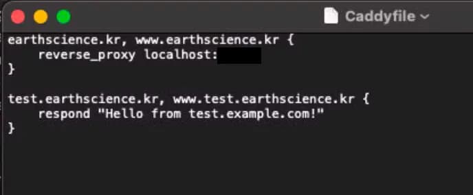 Configuración de subdominios con Gabia y Caddy-5
