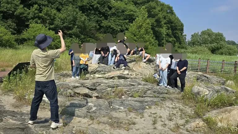 火星の恐竜の卵化石地、火星国際ジオパーク探訪記-32