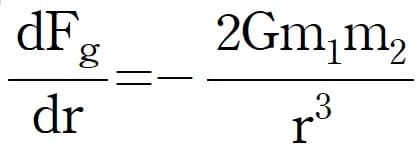 Fuerza de marea: comprender fácilmente la fórmula de aceleración gravitatoria diferencial-6
