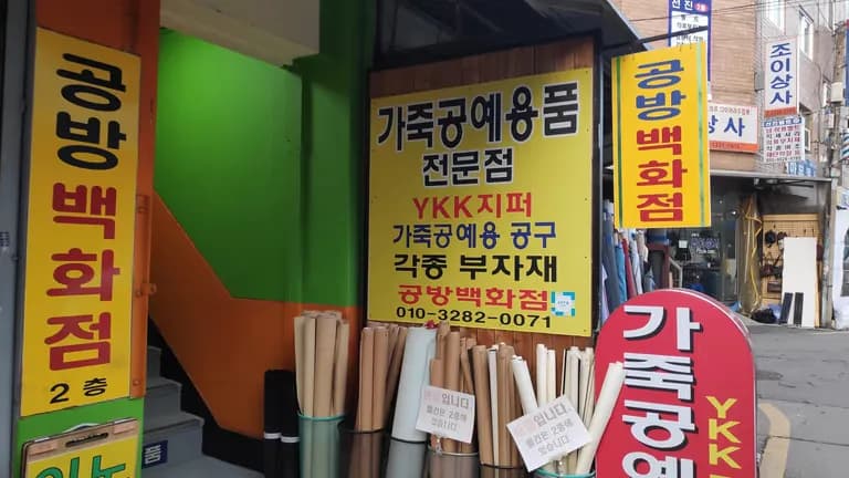 革ひも仕上げ飾りを売っている場所 - 新設洞探訪記-6