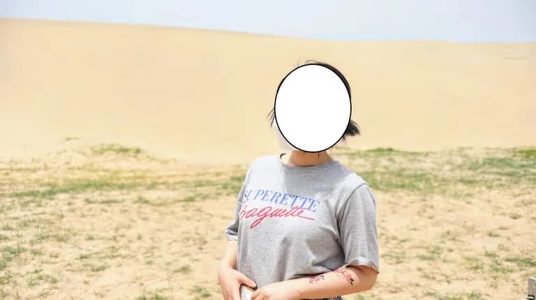 韓国の砂漠、そして海霧 - シンドゥリ海岸砂丘-7