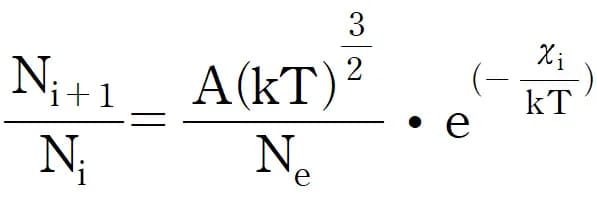 星のスペクトル型とボルツマン - サハ方程式-4