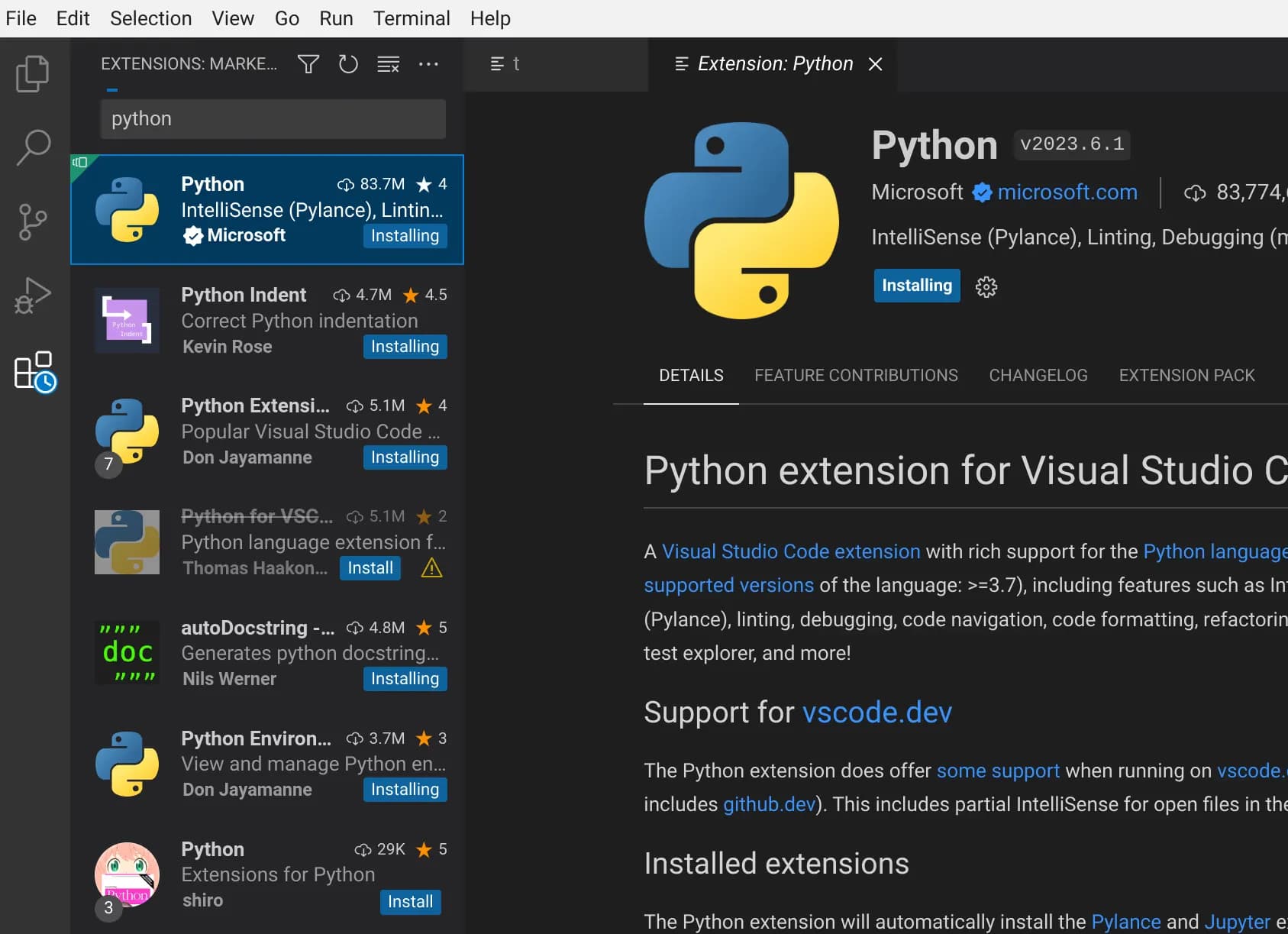 Configuración del entorno de desarrollo de Python en Chromebook escolar-17