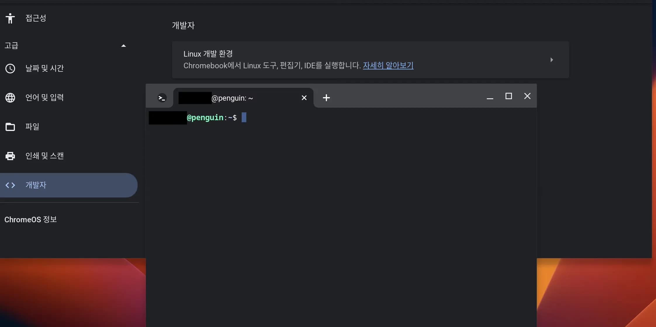 Configuración del entorno de desarrollo de Python en Chromebook escolar-8
