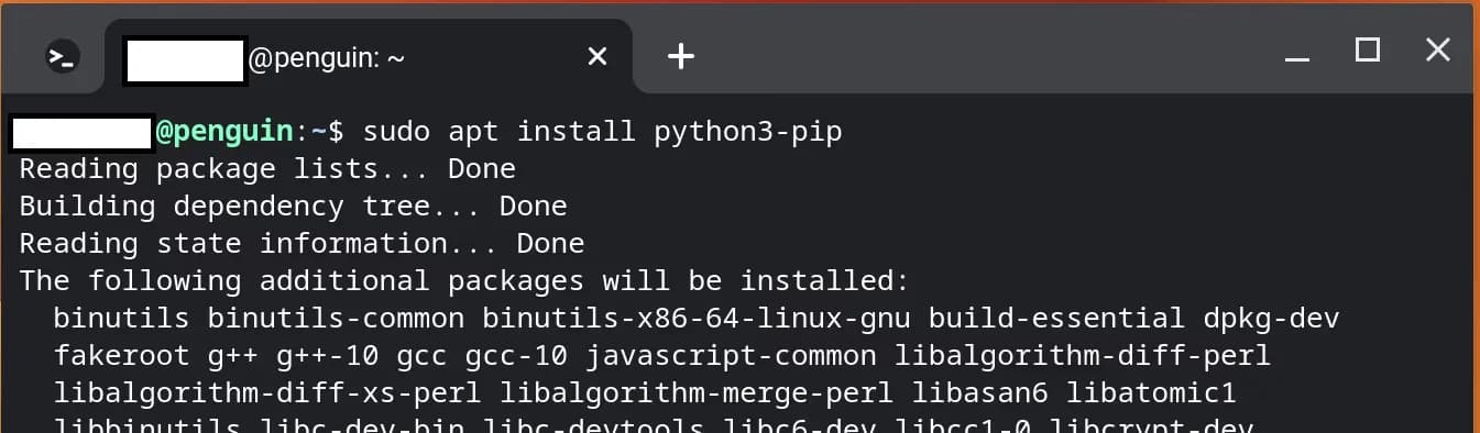 Configuración del entorno de desarrollo de Python en Chromebook escolar-18