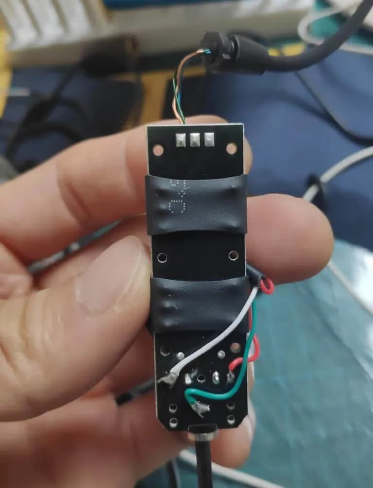 車用Bluetoothレシーバー LBT-990 Aux端子修理-4