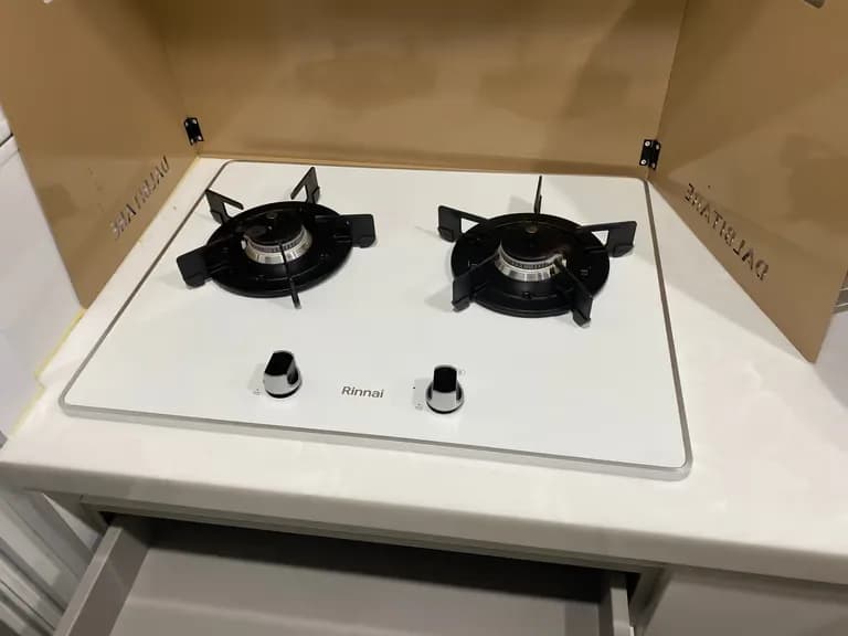 ガスレンジ ピーピー音 - ガスレンジの電池交換-2