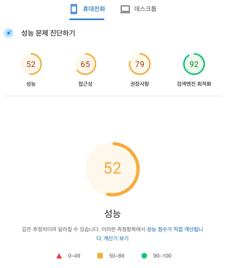 Prueba de rendimiento de los temas básicos de Tistory-20