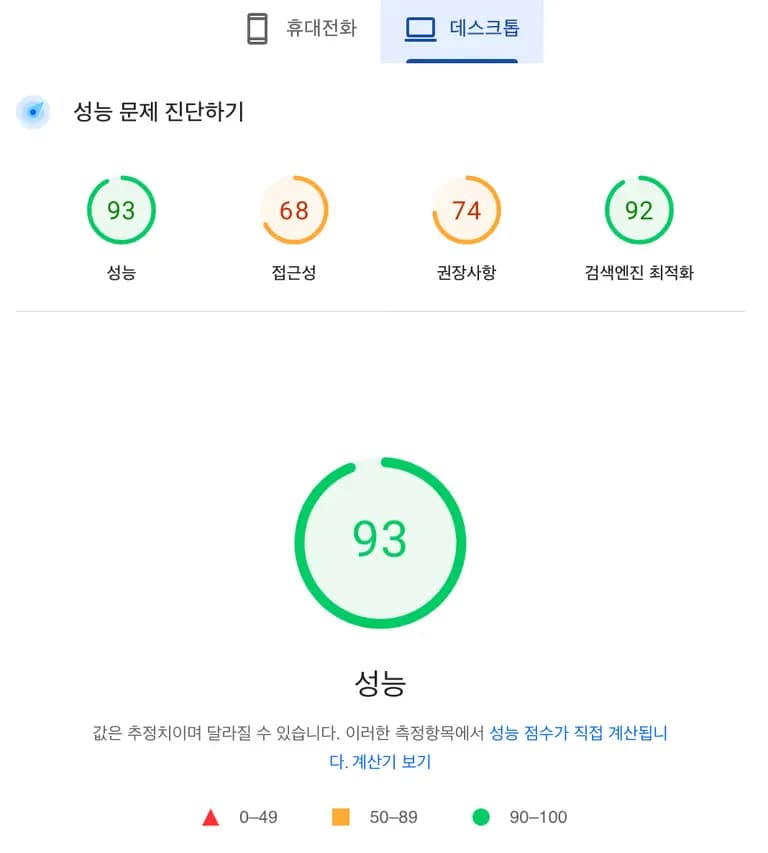 Prueba de rendimiento de los temas básicos de Tistory-27