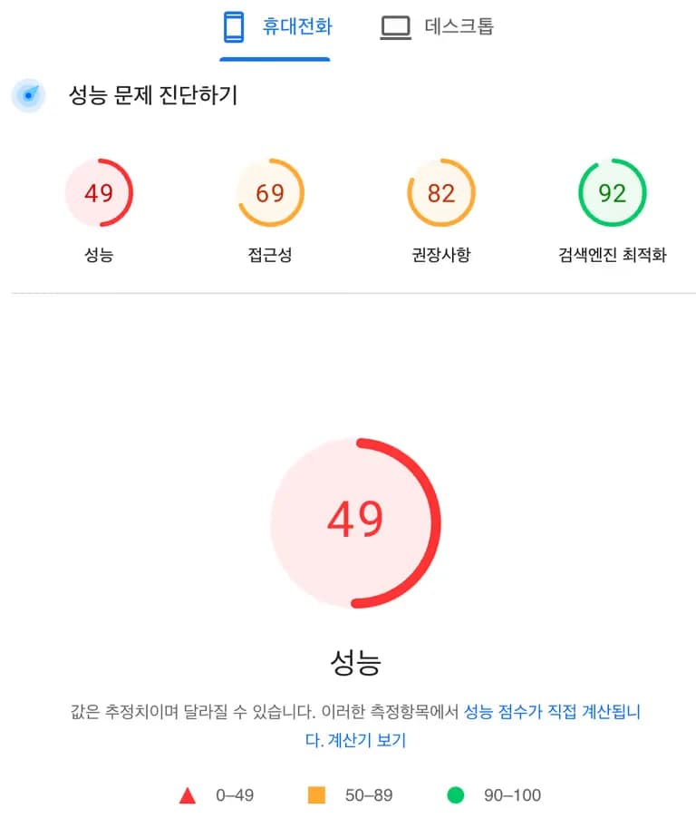 Prueba de rendimiento de los temas básicos de Tistory-12