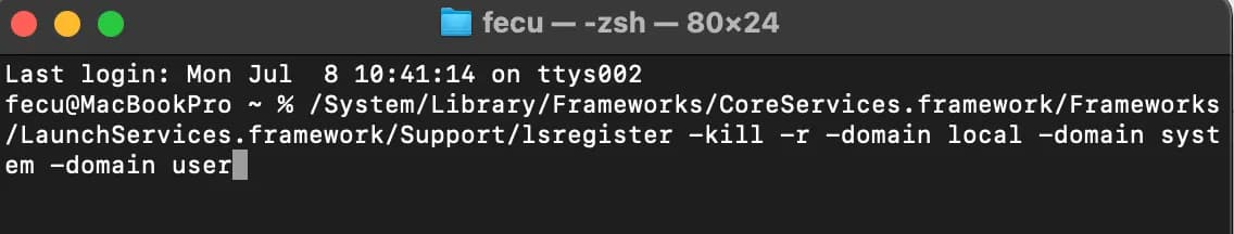 MacBookの「次で開く」にVS Codeが複数表示される現象の解決法-2