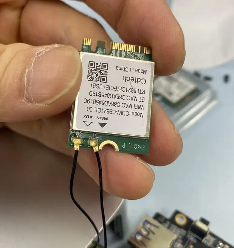 Revisión de la actualización de la tarjeta de red inalámbrica T8 Pro Plus-9