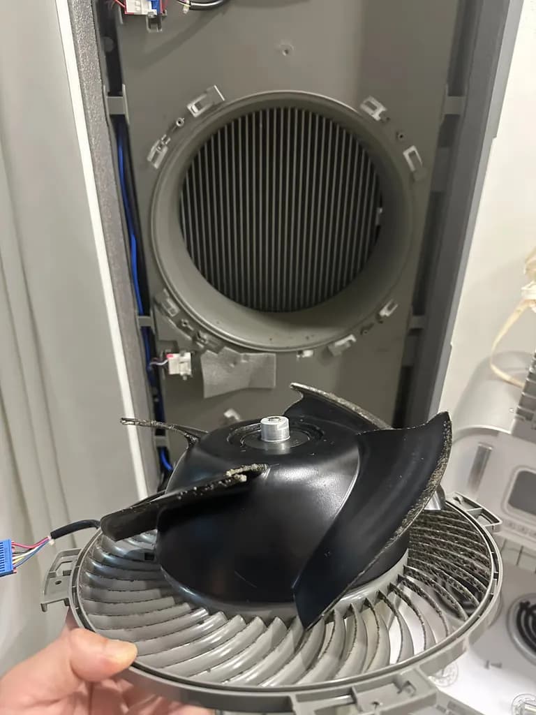 サムスン 無風エアコンのセルフ掃除レビュー-23