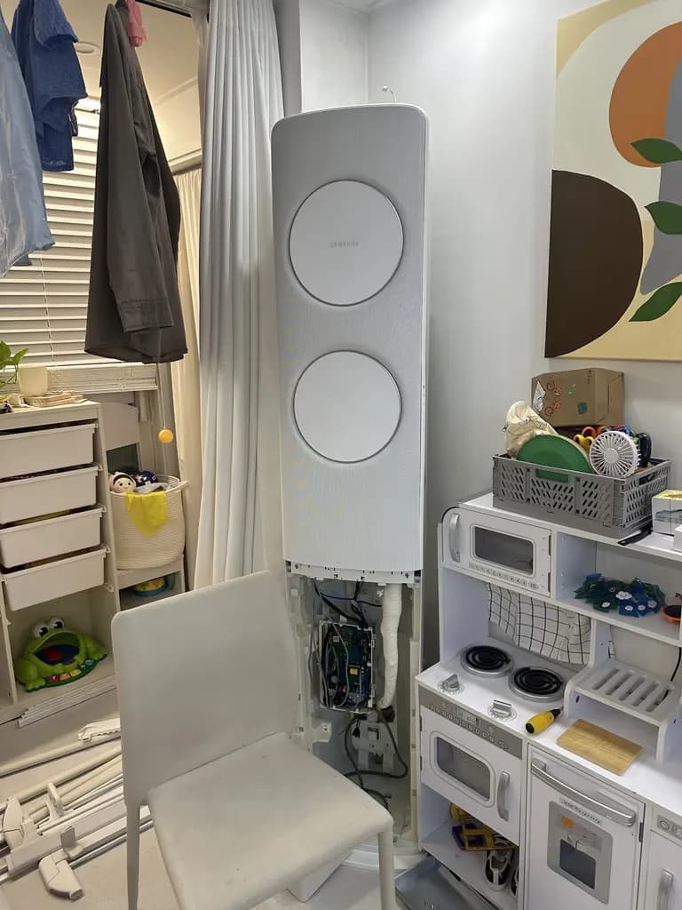 サムスン 無風エアコンのセルフ掃除レビュー-35