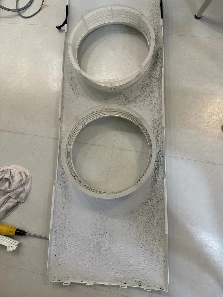 サムスン 無風エアコンのセルフ掃除レビュー-31