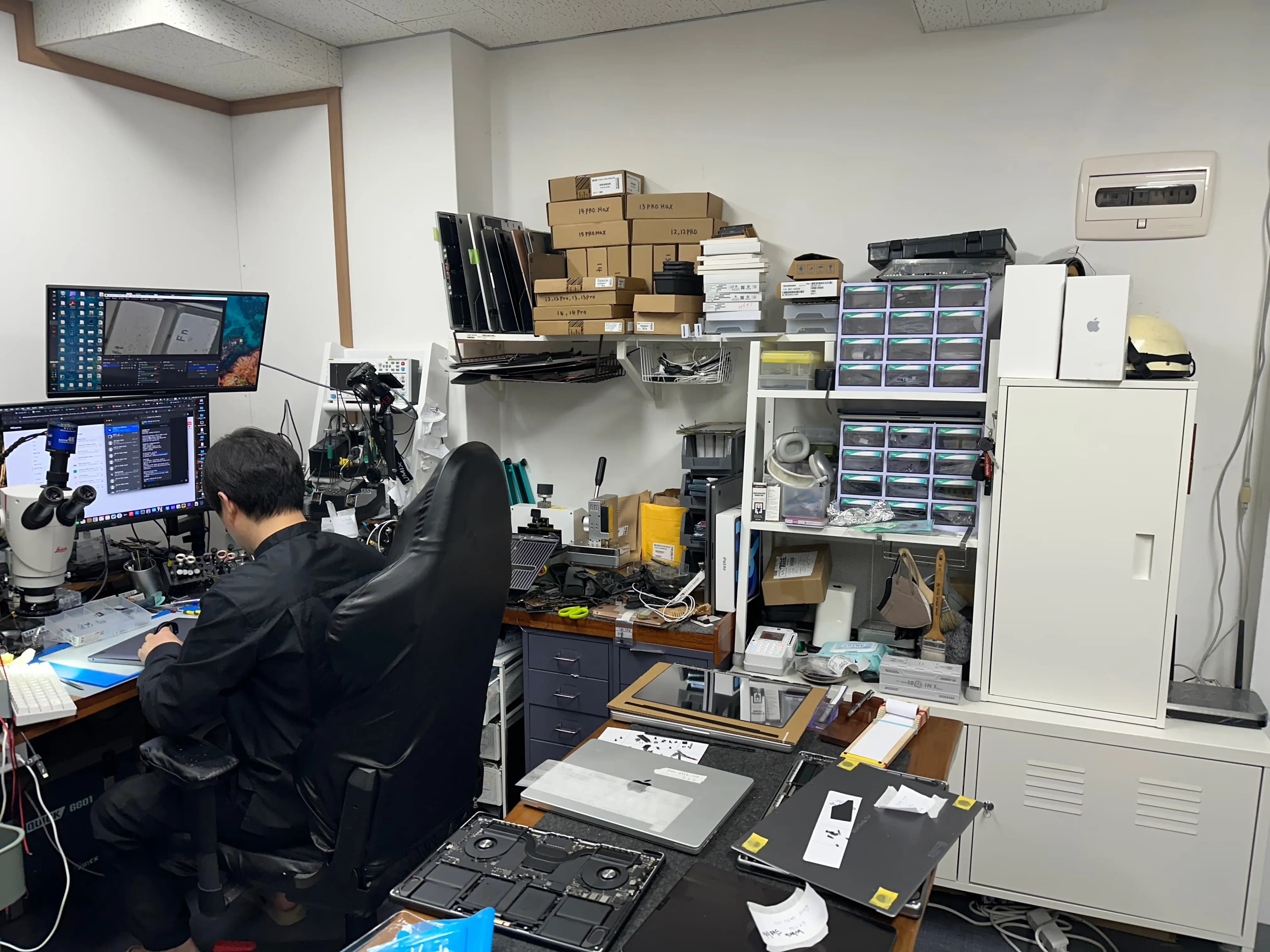 맥북 침수 대처방법, 그리고 원포인트리페어 수리 후기-9