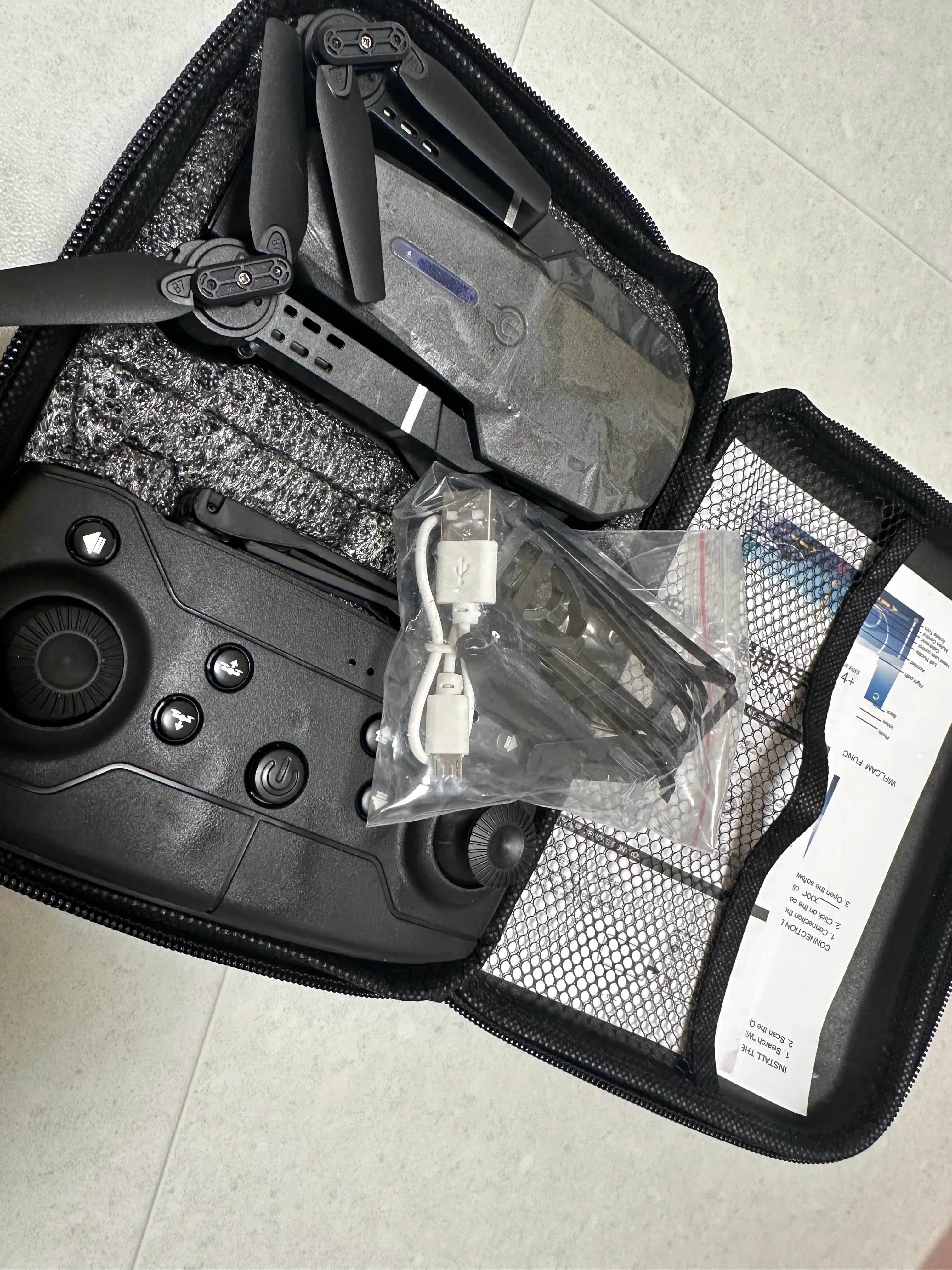 Reseña de compra y reembolso de un dron 4K de AliExpress-2