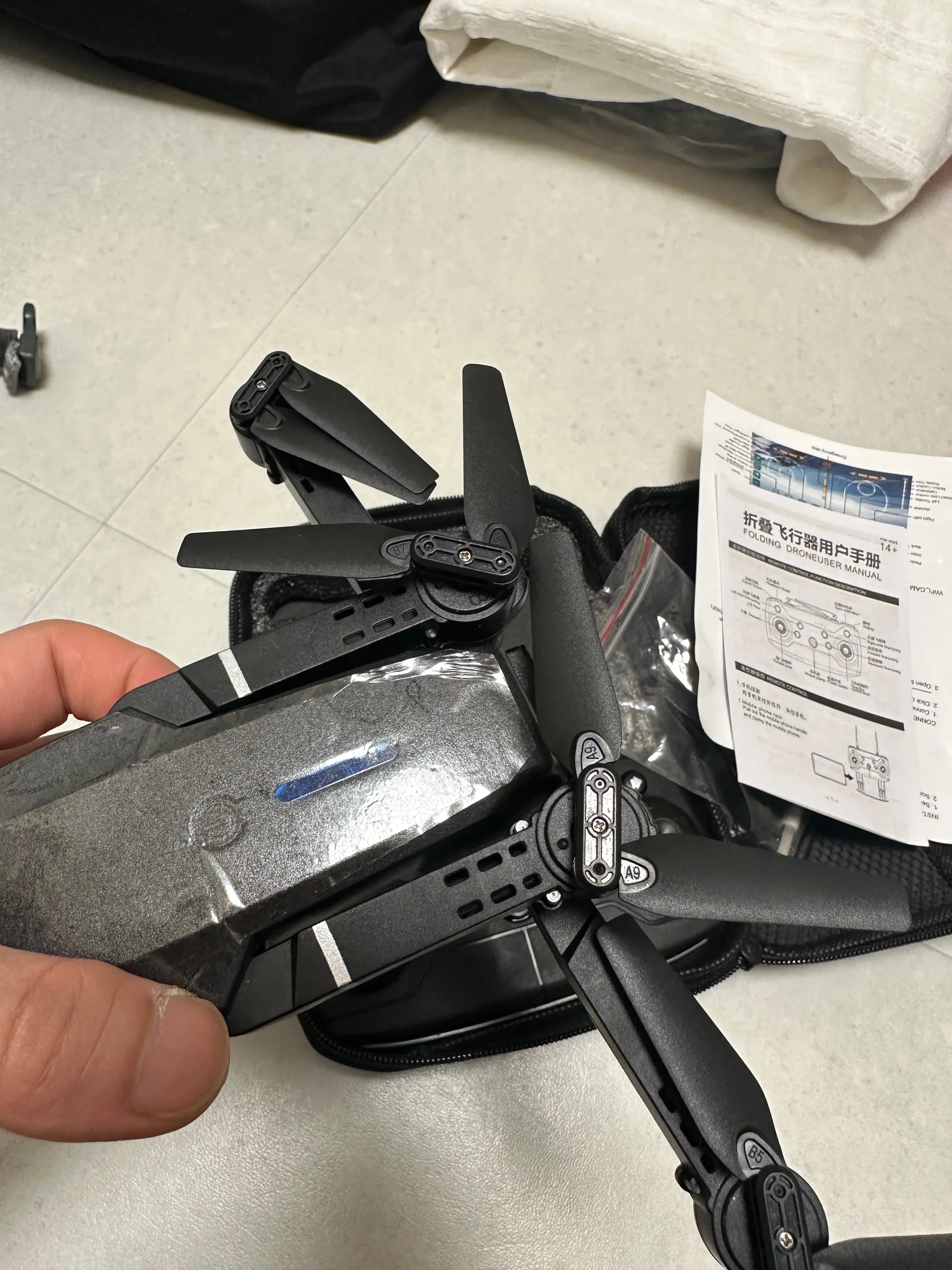 Reseña de compra y reembolso de un dron 4K de AliExpress-5