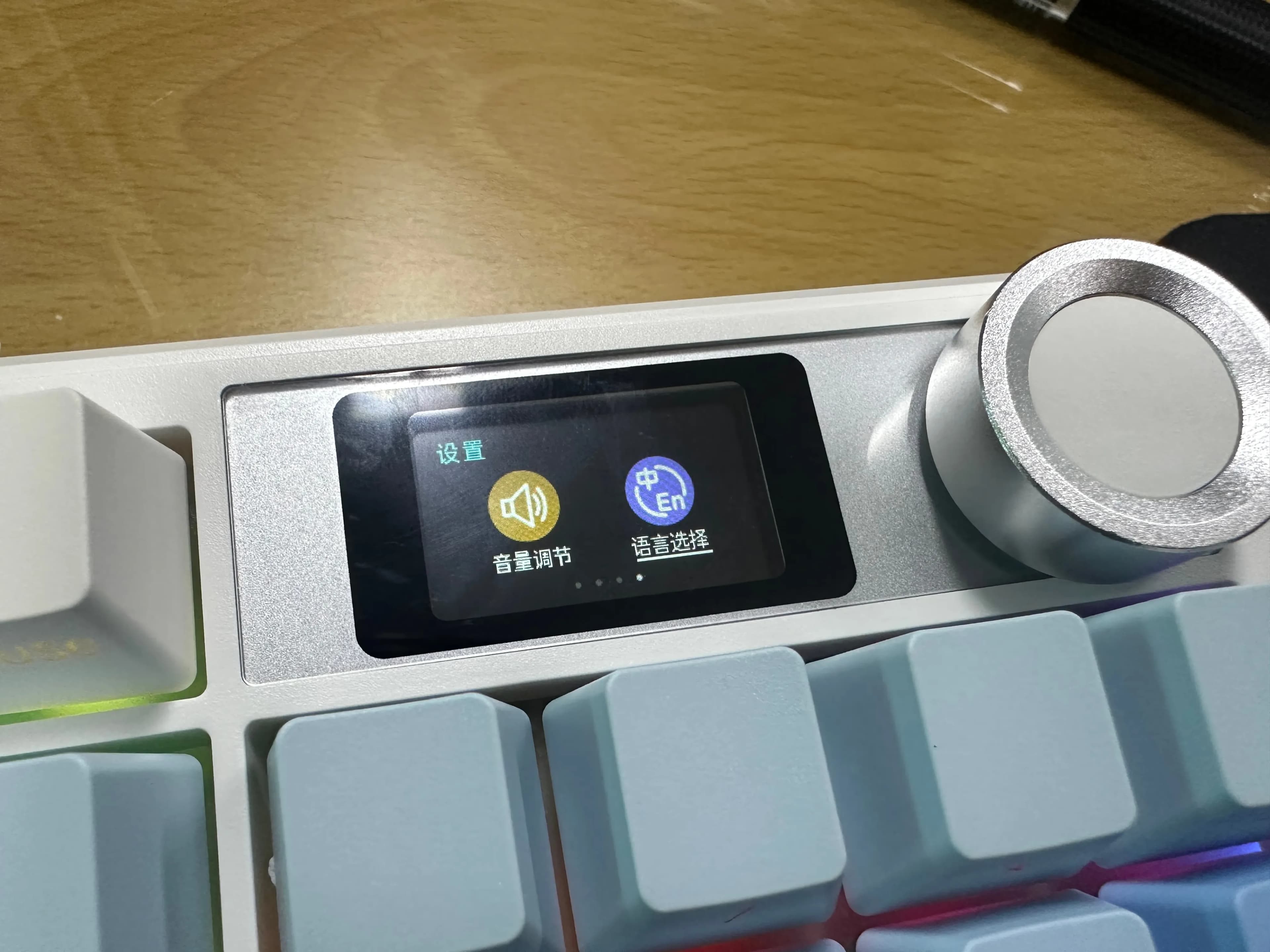 AULA 독거미 F108 pro 풍령축 및 옵테뮤 저소음 피치축 v3 교체 후기-8