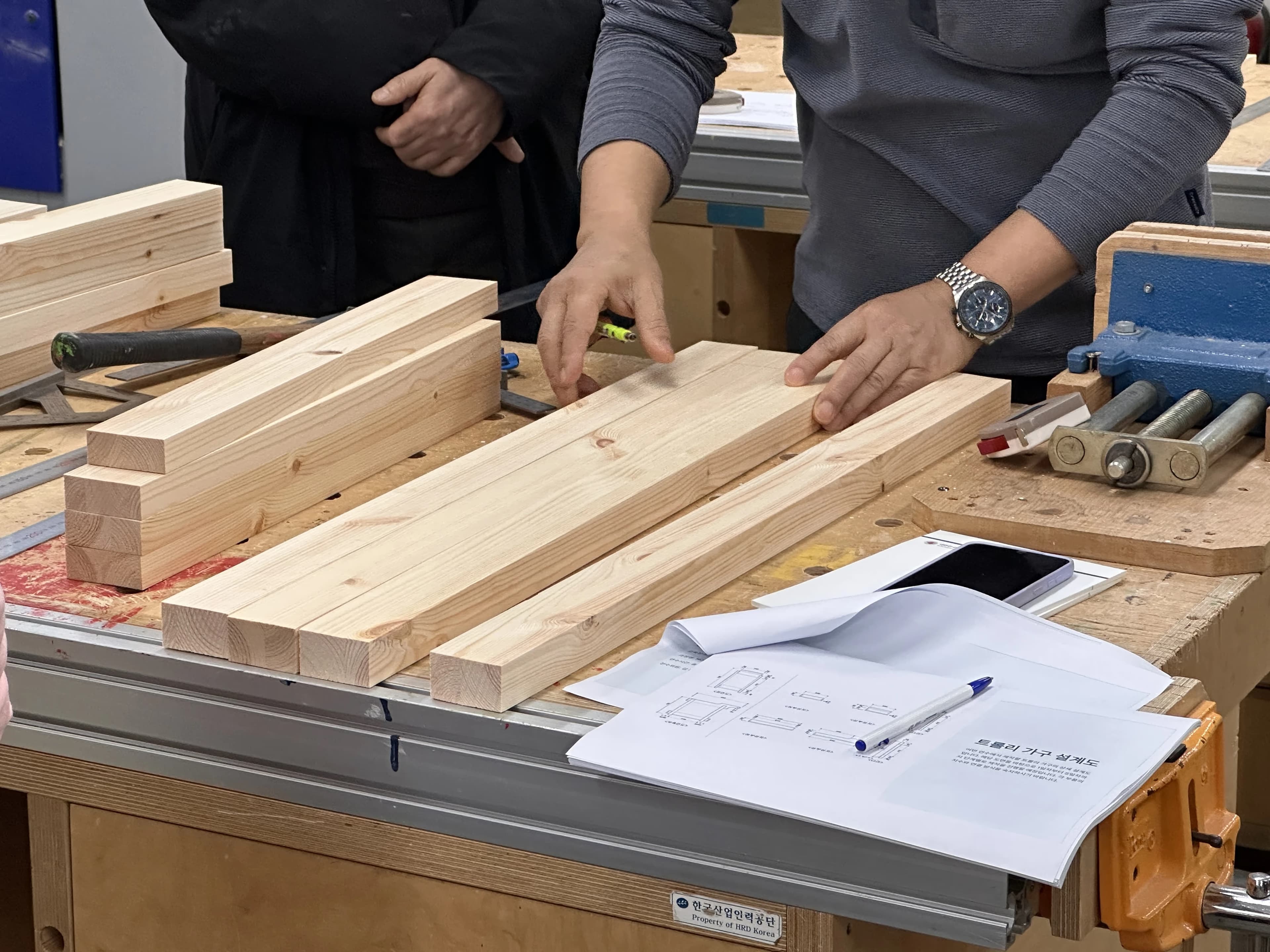 글로벌숙련기술진흥원 특수분야 교육연수 - 목공 연수 후기-26