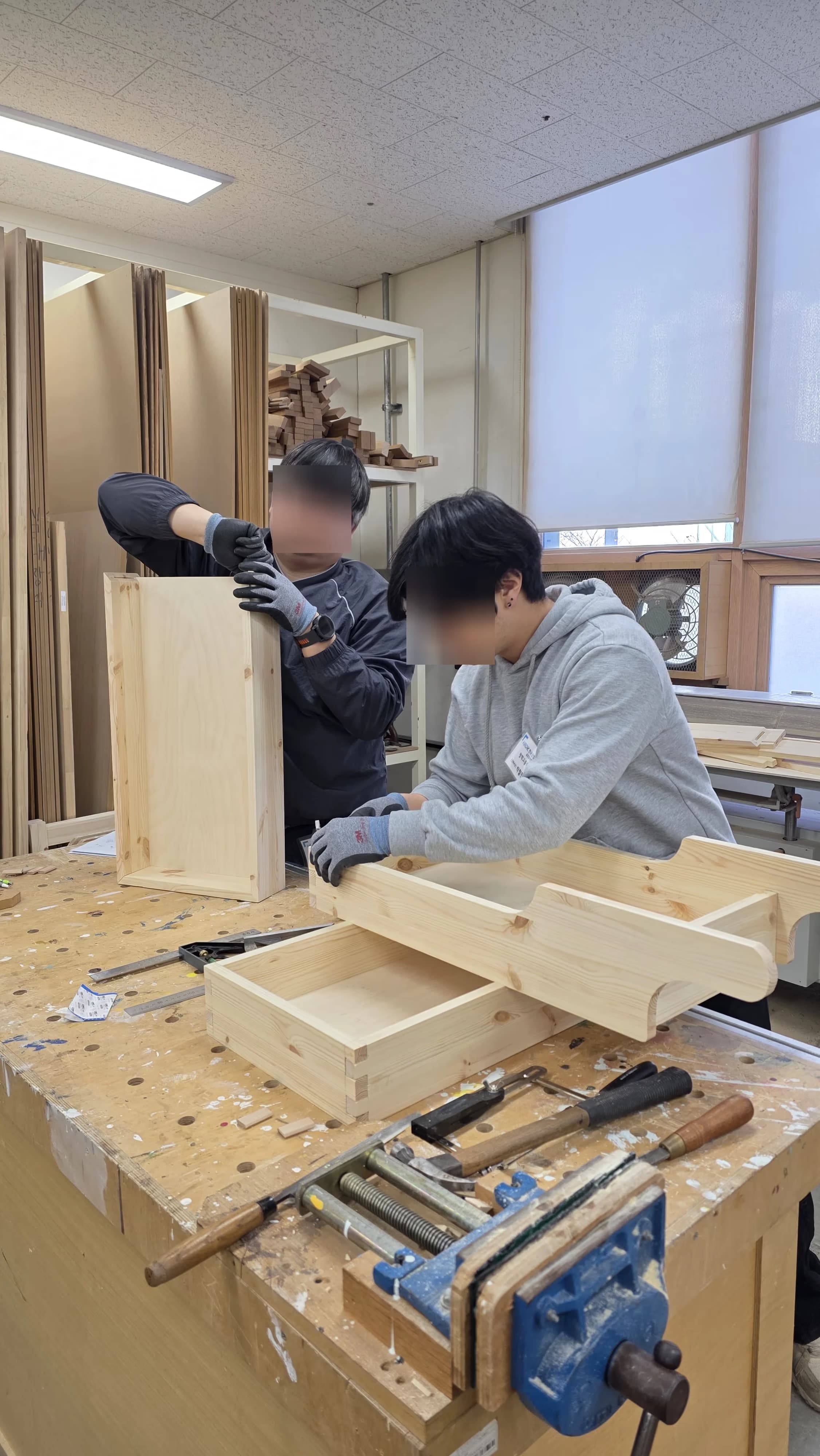 글로벌숙련기술진흥원 특수분야 교육연수 - 목공 연수 후기-42