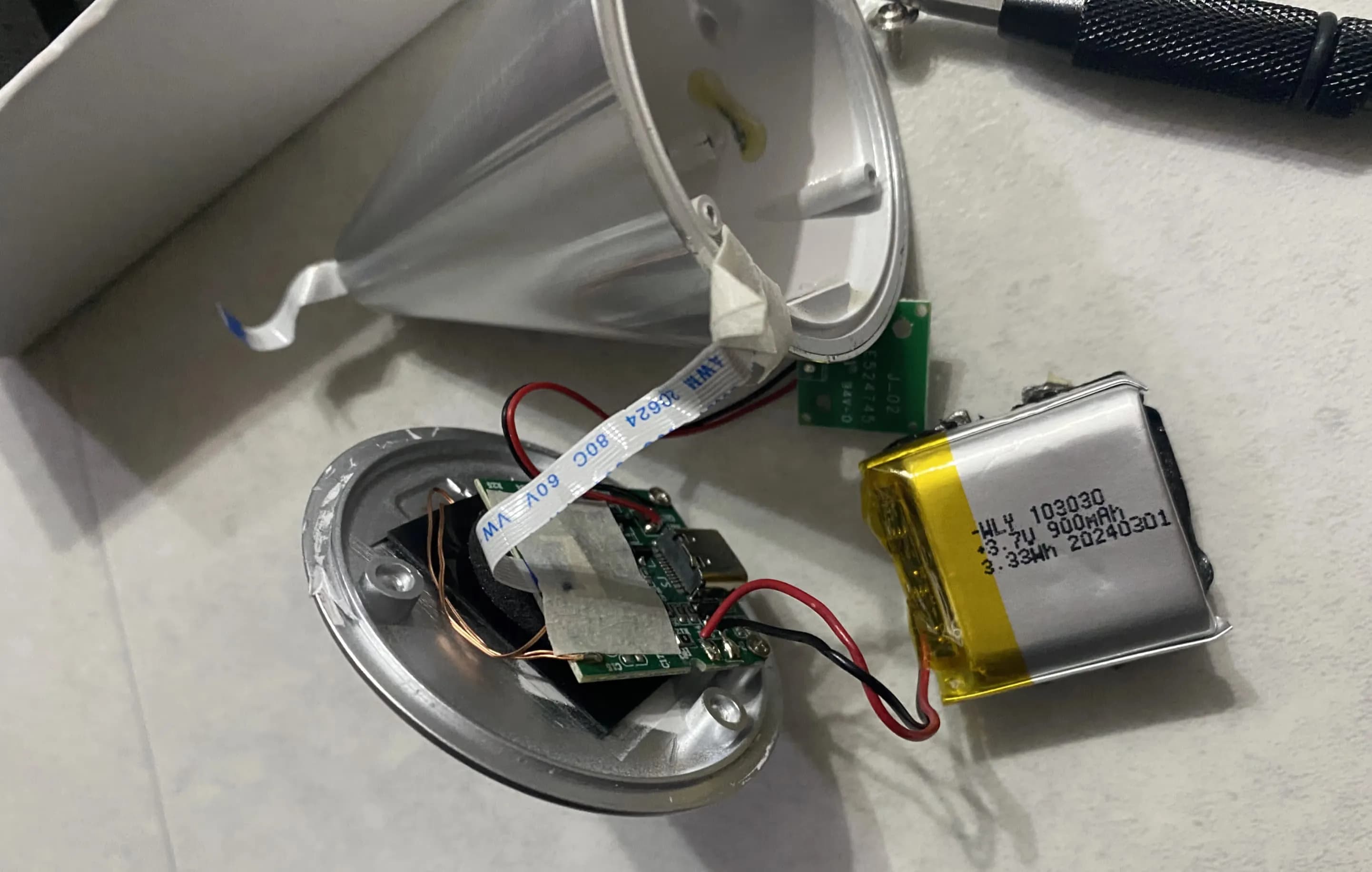 렉슨 미나(LEXON MINA) 전등 분해, 수리하기-6