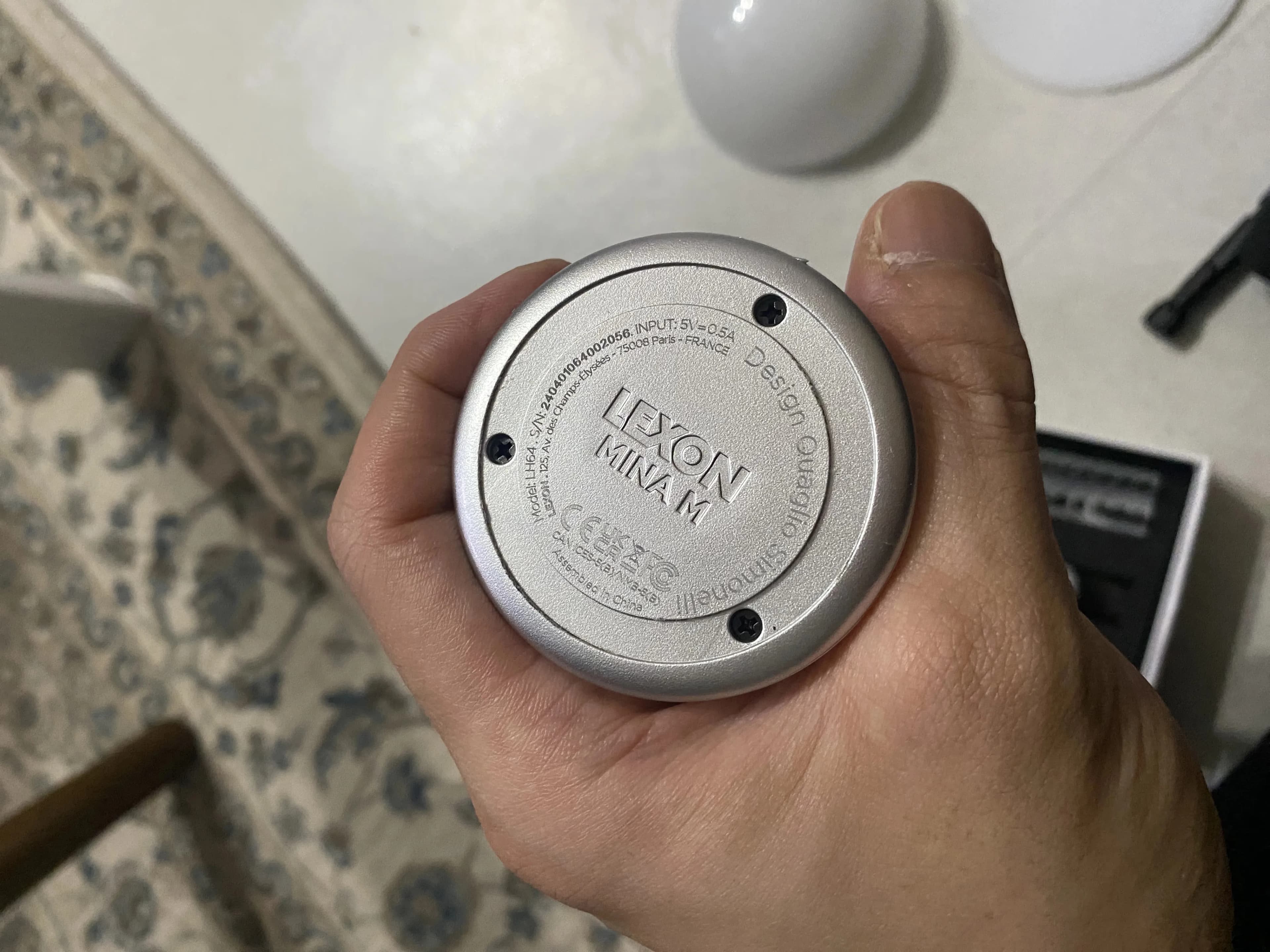 렉슨 미나(LEXON MINA) 전등 분해, 수리하기-5