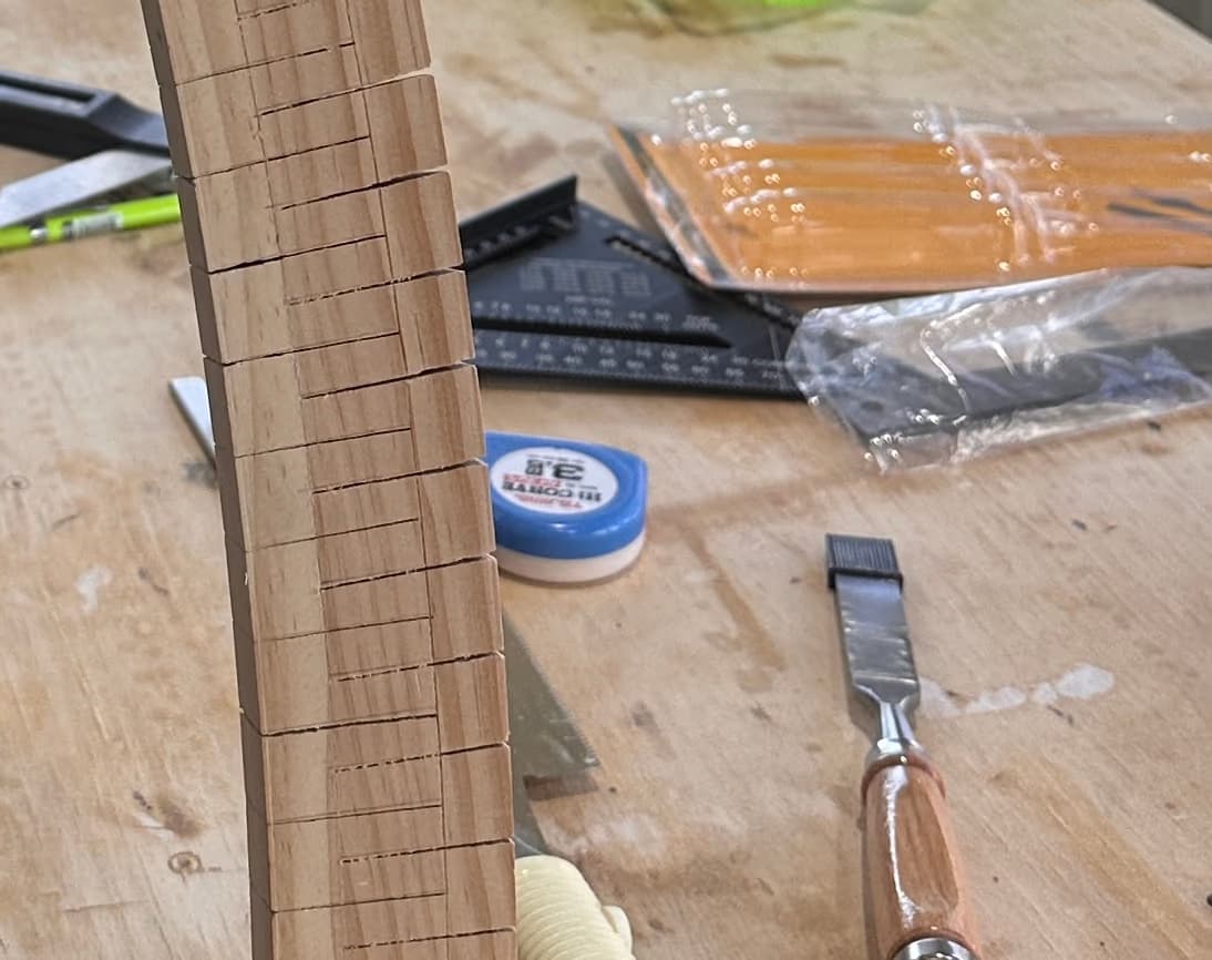 더명장 목공 취미반 1일차 - 톱질 연습, 직선 톱질의 원리-8