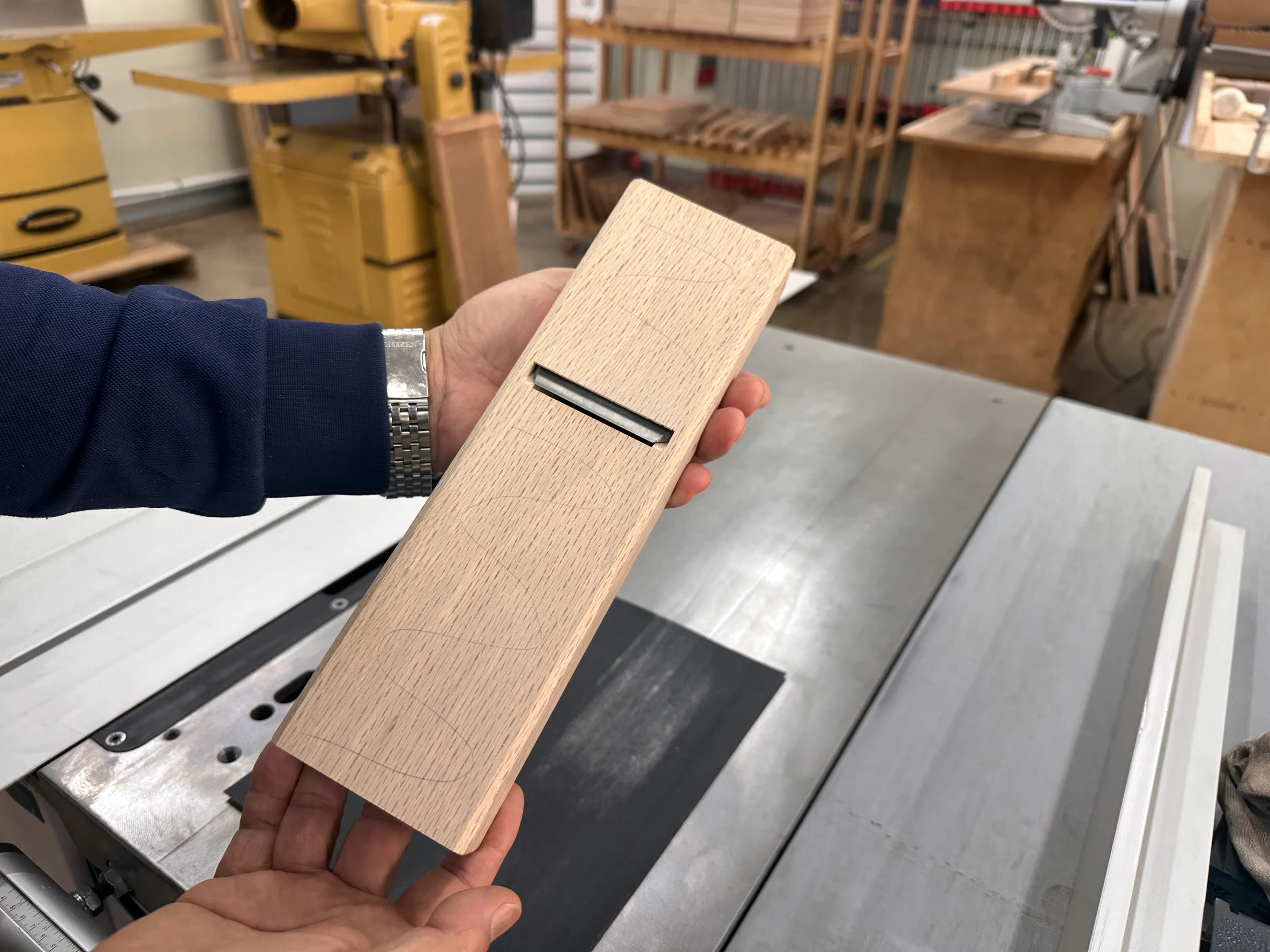 더명장 목공 취미반 2일차 - 대패질, 대패의 구조와 원리-16