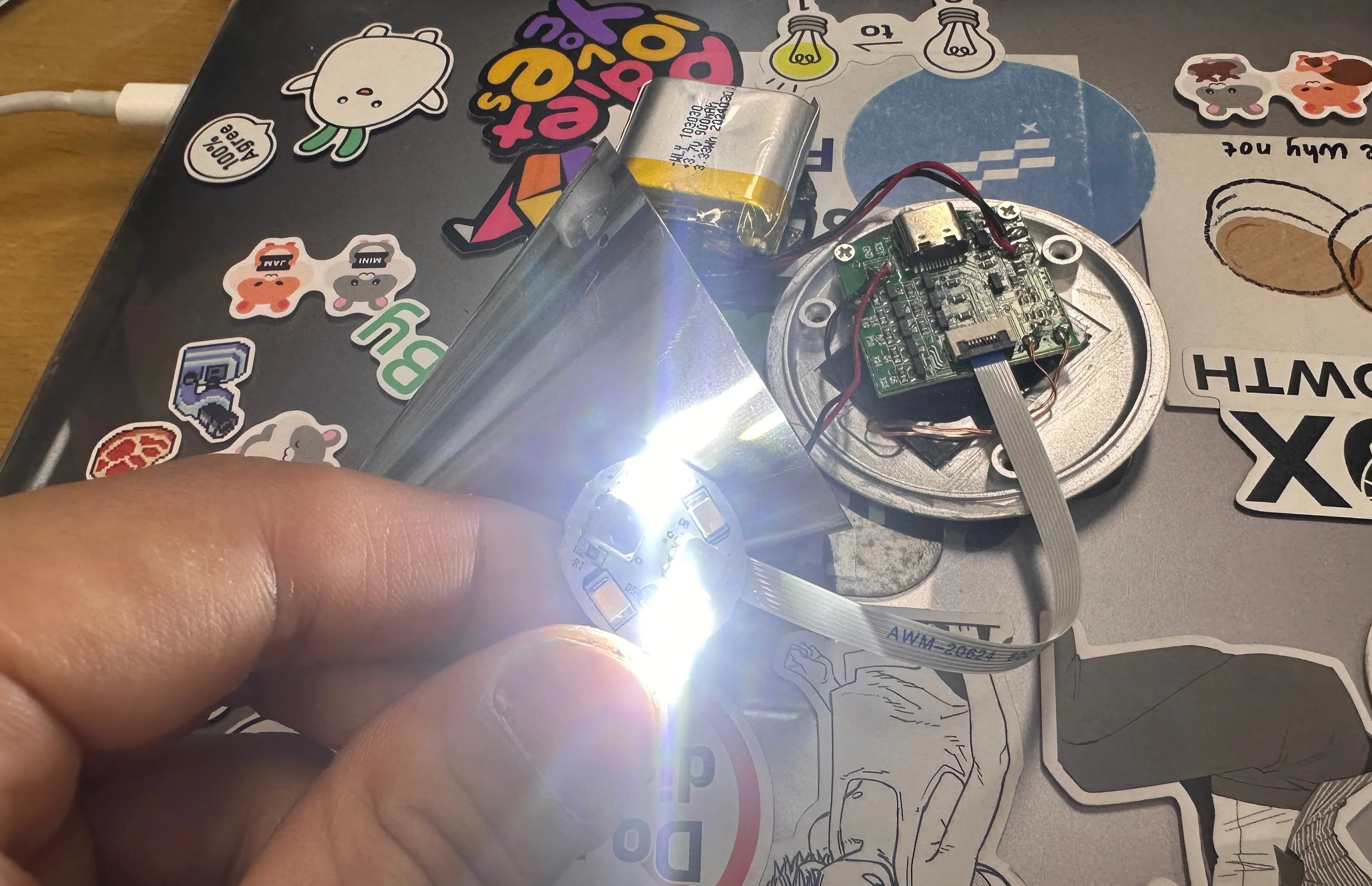 부러진 렉슨 미나(LEXON MINA) 수리하기 - 내부 FFC 케이블, 접점 등 올수리-10