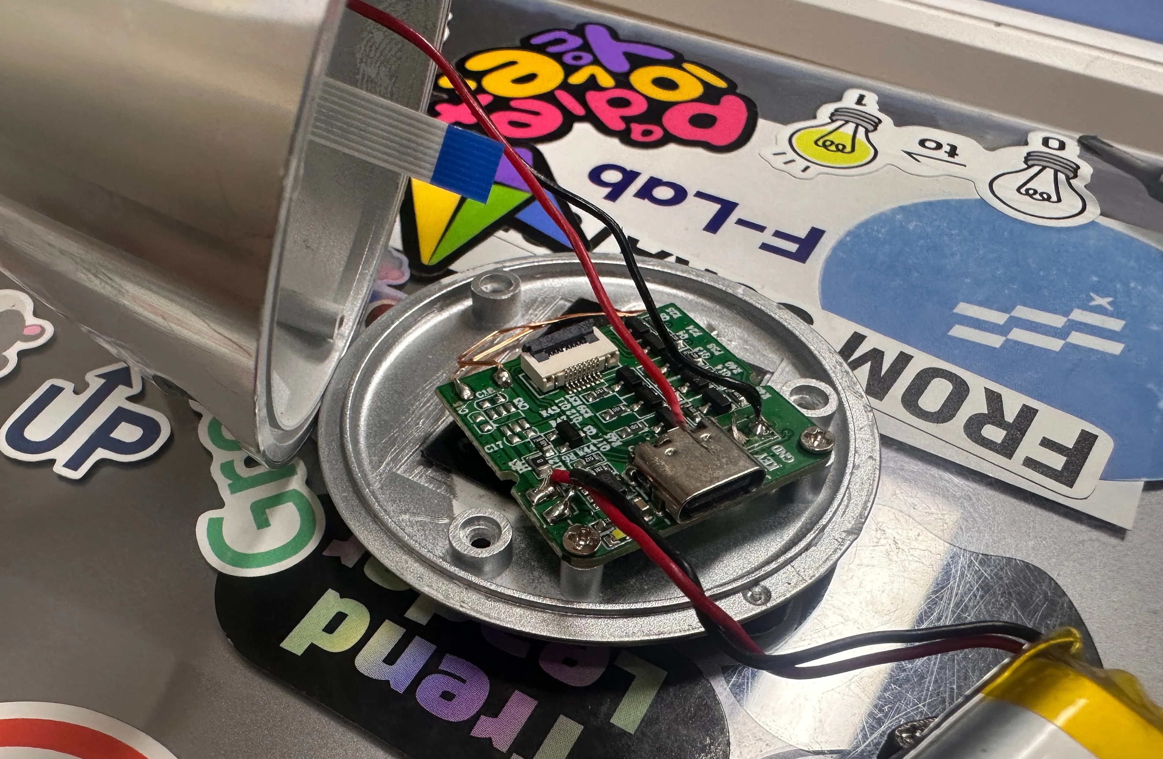 부러진 렉슨 미나(LEXON MINA) 수리하기 - 내부 FFC 케이블, 접점 등 올수리-11