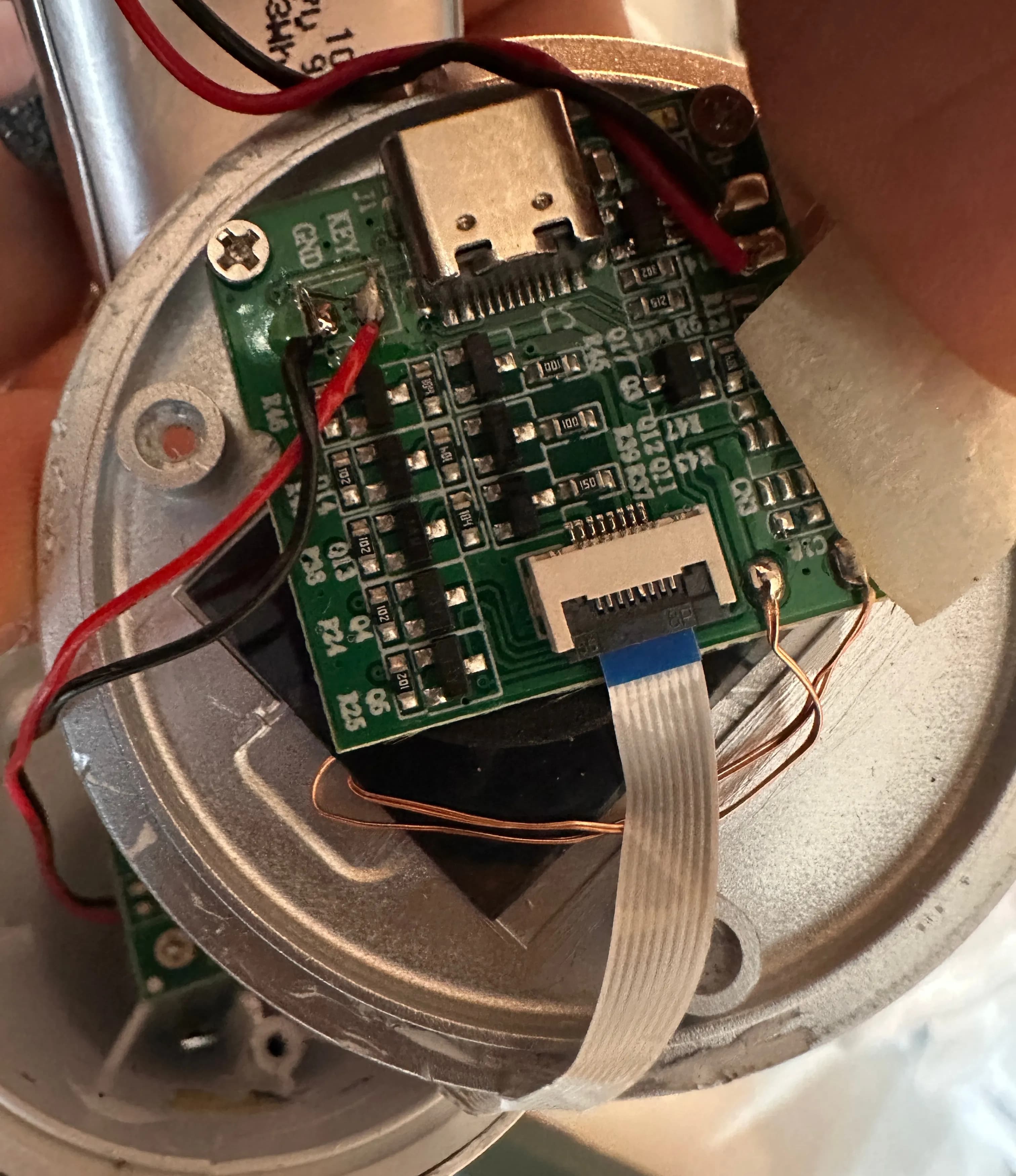 부러진 렉슨 미나(LEXON MINA) 수리하기 - 내부 FFC 케이블, 접점 등 올수리-5