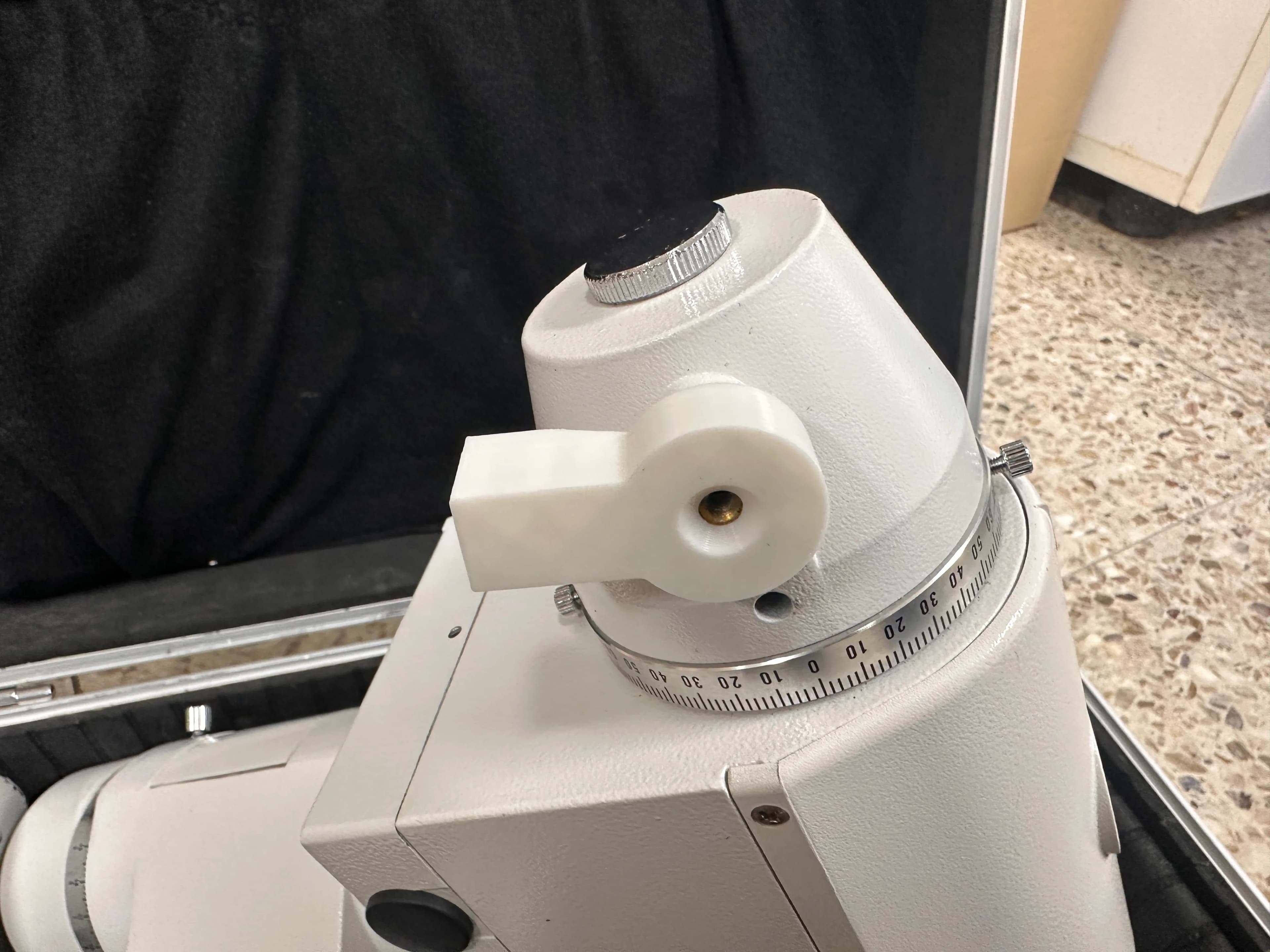 Kenko 적도의식 가대 고정 클러치 레버 수리하기-6