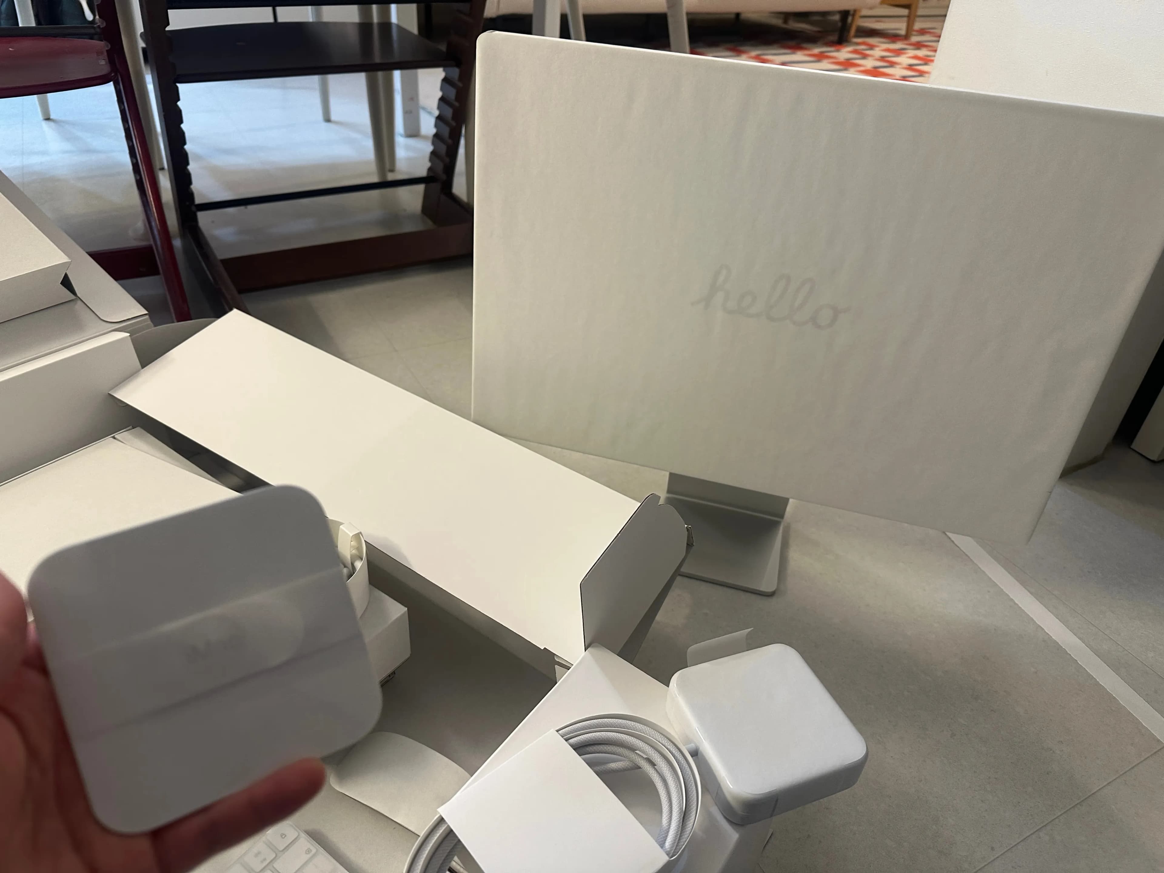 未開封 M3 iMac CTO の販売理由、開封、そしてレビュー-13