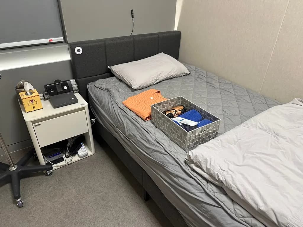 노원 하나이비인후과 양압기 적정압력검사, 그리고 양압기 적응기-2