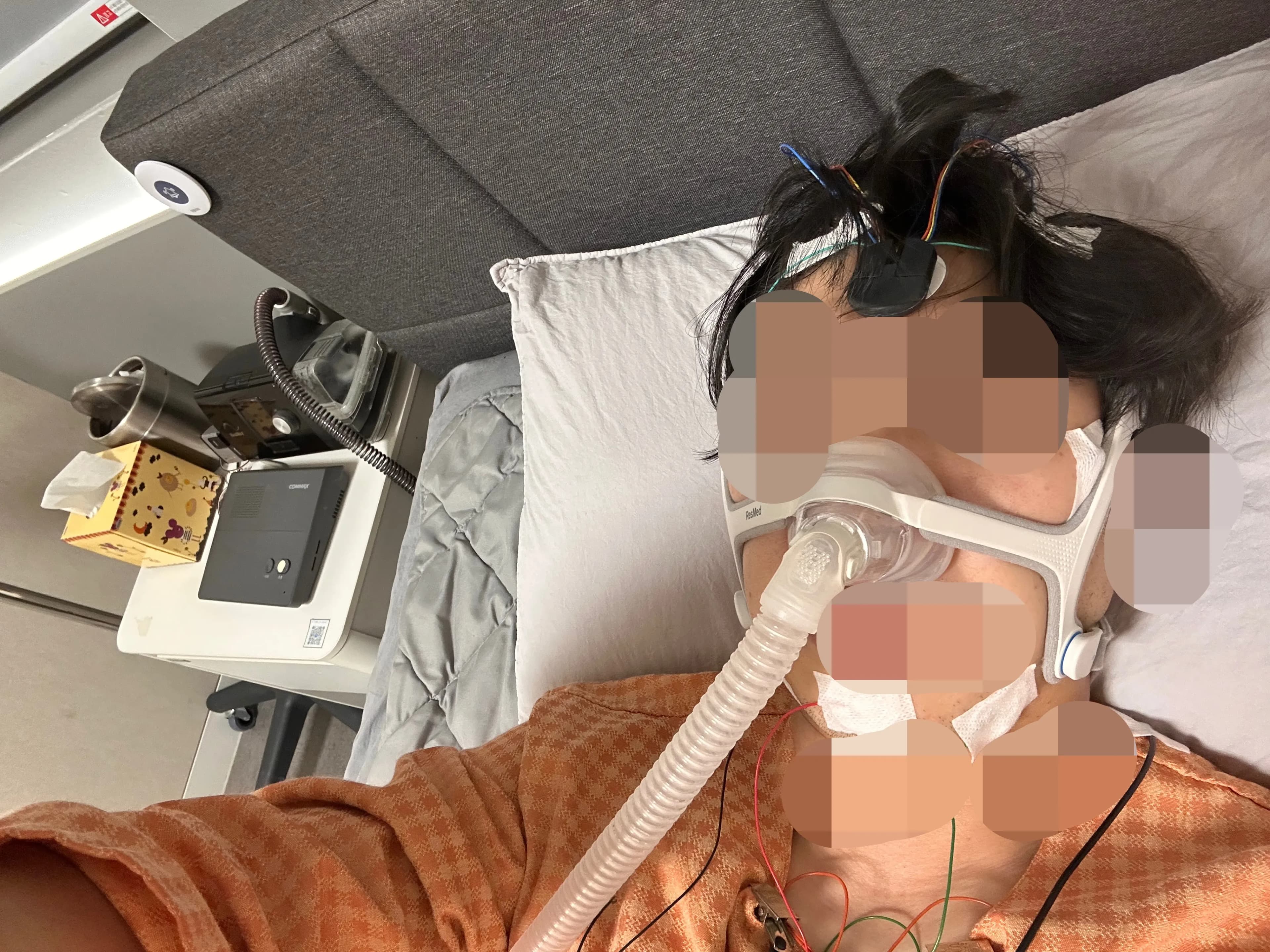 노원 하나이비인후과 양압기 적정압력검사, 그리고 양압기 적응기-7