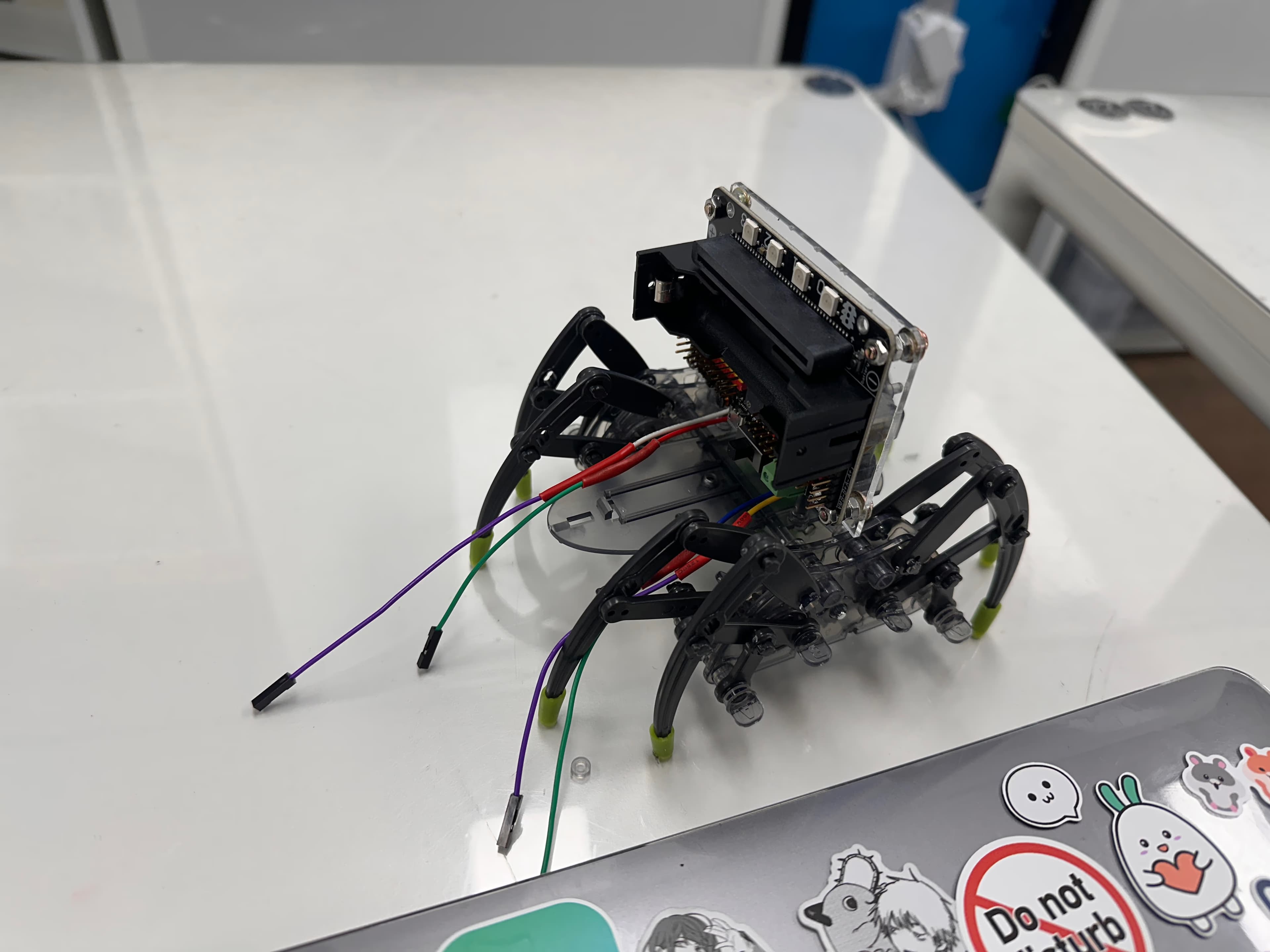 마이크로비트(micro:bit)로 거미로봇 코딩하기-5