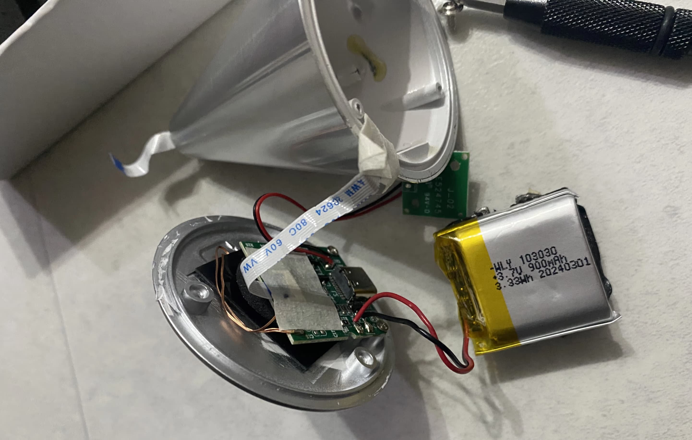 렉슨 미나(LEXON MINA) 전등 분해, 수리하기-6